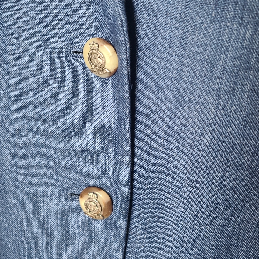 Ralph Lauren Linen Two Button Blazer - image 7